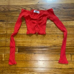 Tiger Mist: Sweetheart Cropped Top